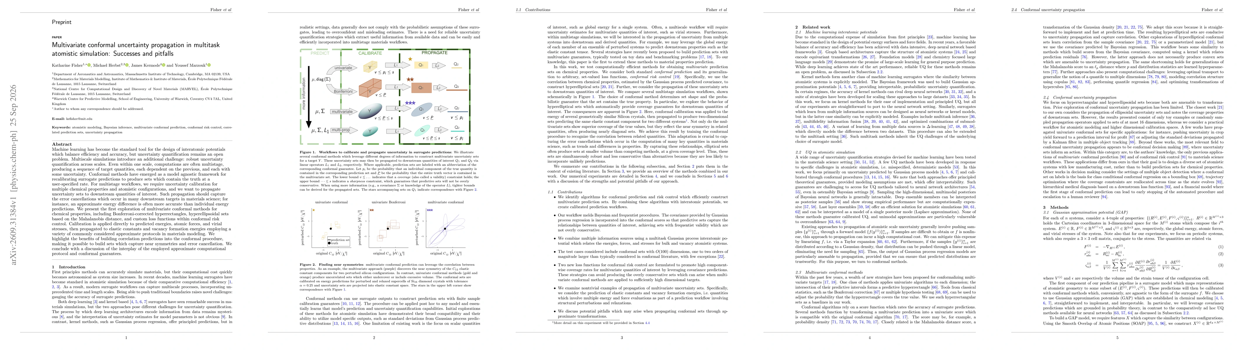 Thumbnail for Multivariate conformal uncertainty propagation in multitask atomistic simulation: Successes and pitfalls