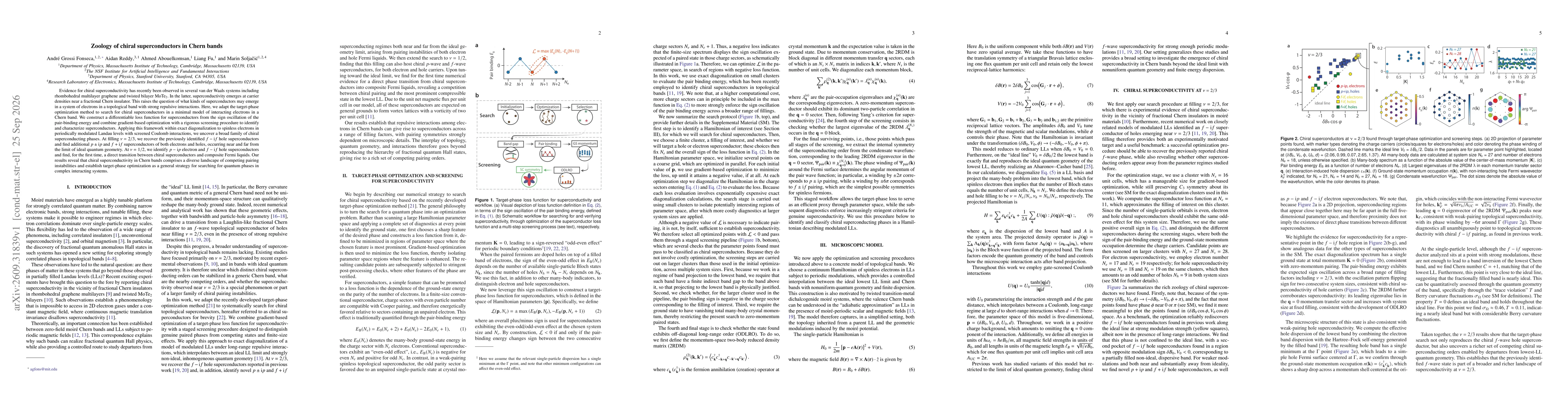 Thumbnail for Zoology of chiral superconductors in Chern bands