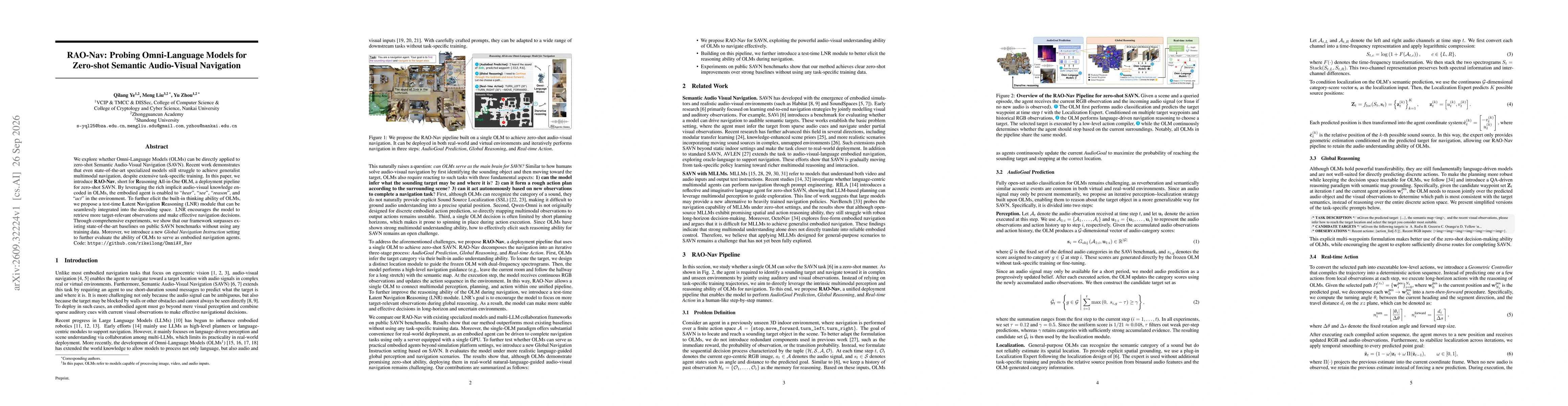 Thumbnail for RAO-Nav: Probing Omni-Language Models for Zero-shot Semantic Audio-Visual Navigation