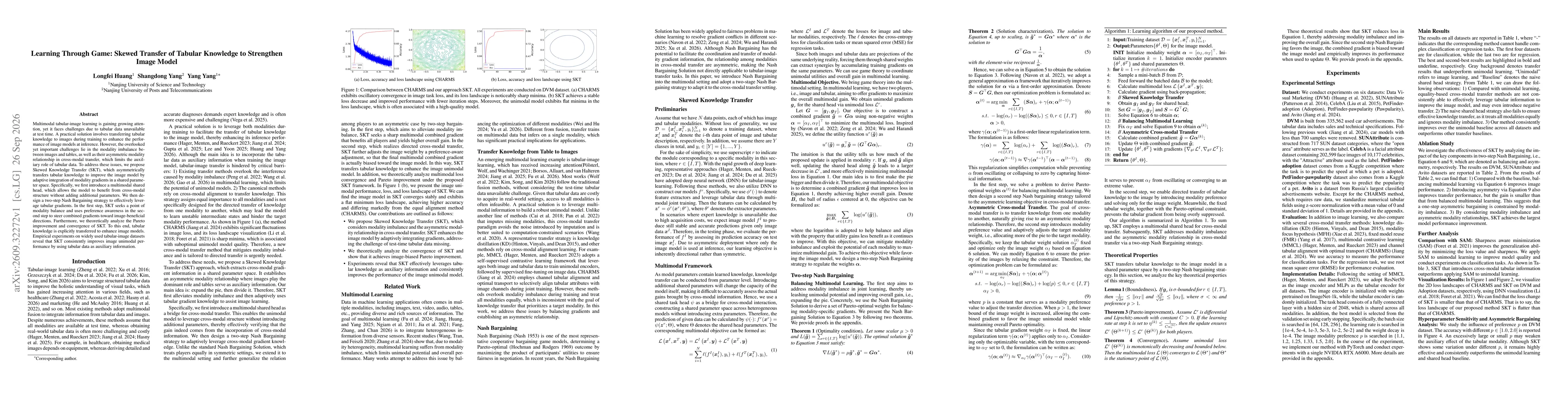 Thumbnail for Learning Through Game: Skewed Transfer of Tabular Knowledge to Strengthen Image Model