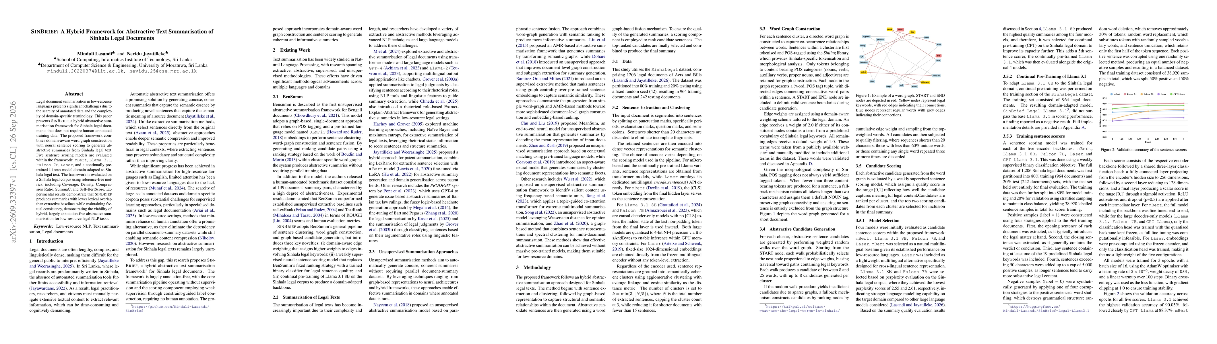 Thumbnail for SinBrief: A Hybrid Framework for Abstractive Text Summarisation of Sinhala Legal Documents