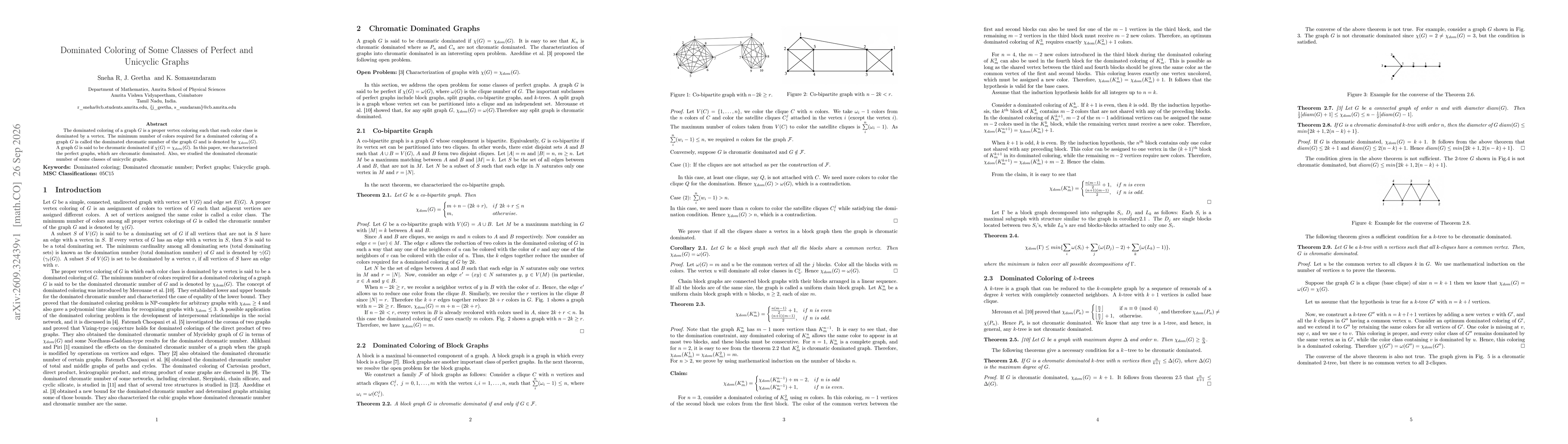 Thumbnail for Dominated Coloring of Some Classes of Perfect and Unicyclic Graphs