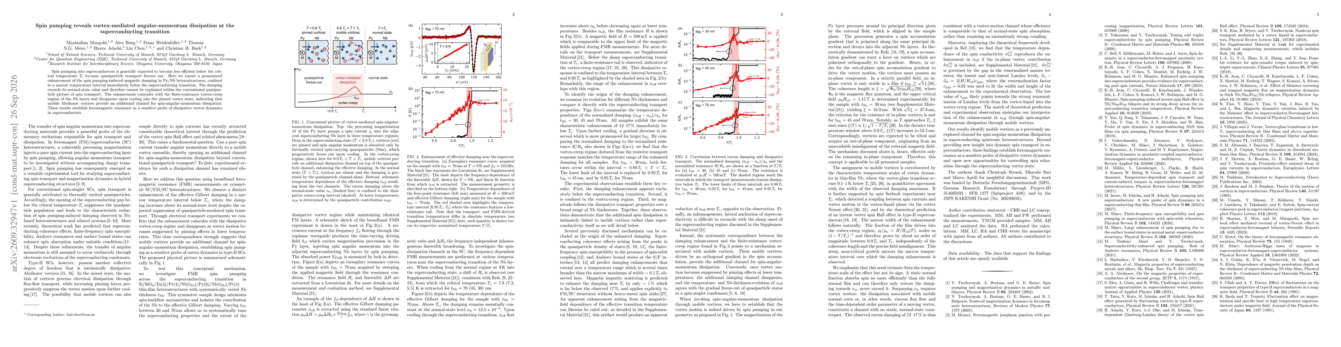 Thumbnail for Spin pumping reveals vortex-mediated angular-momentum dissipation at the superconducting transition