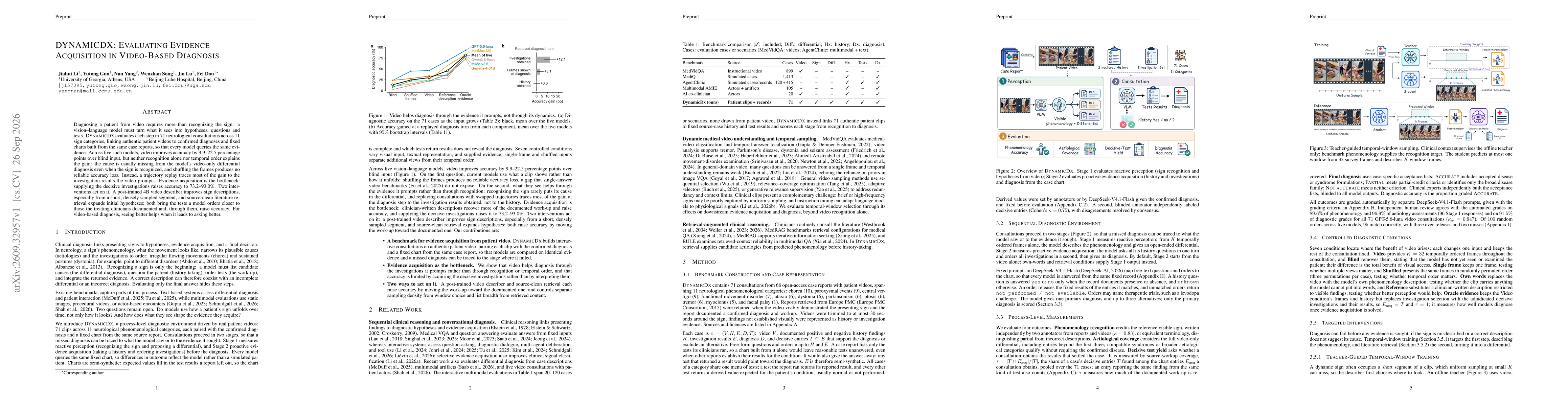 Thumbnail for DynamicDx: Evaluating Evidence Acquisition in Video-Based Diagnosis