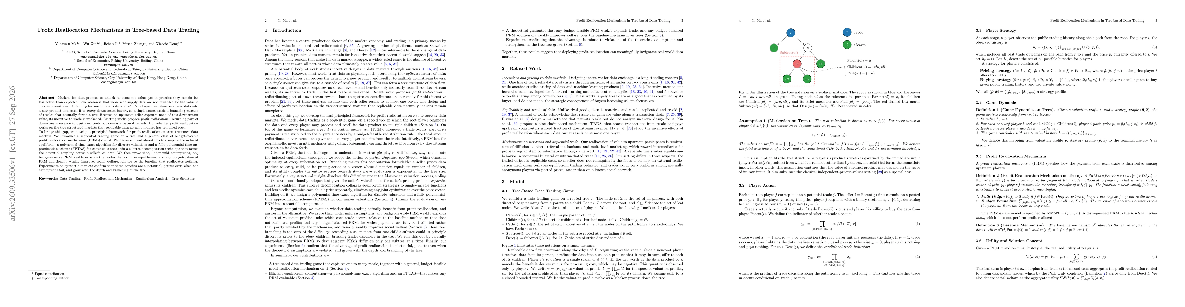 Thumbnail for Profit Reallocation Mechanisms in Tree-based Data Trading
