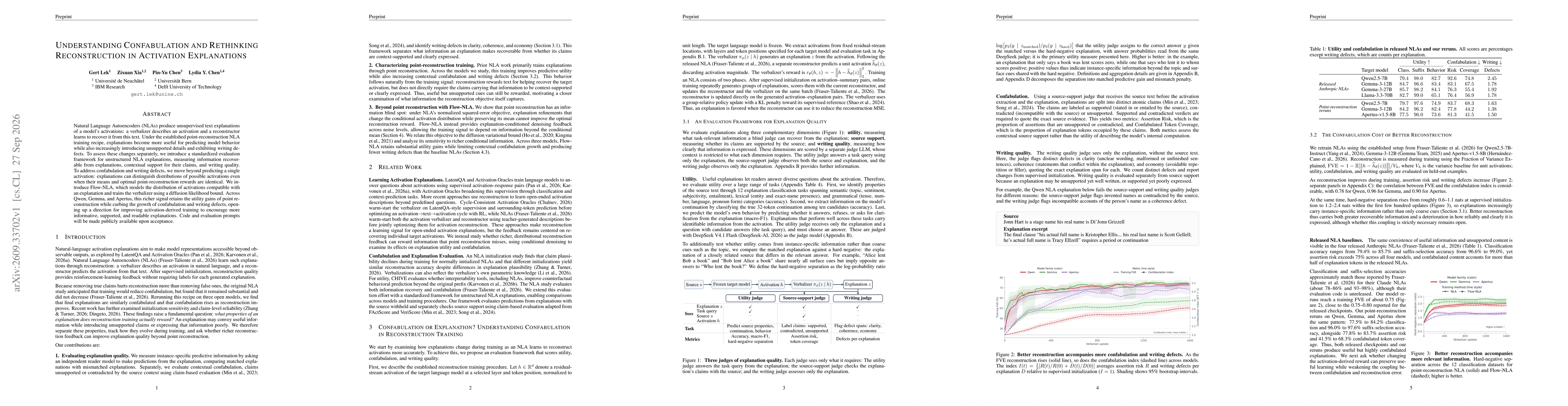 Thumbnail for Understanding Confabulation and Rethinking Reconstruction in Activation Explanations