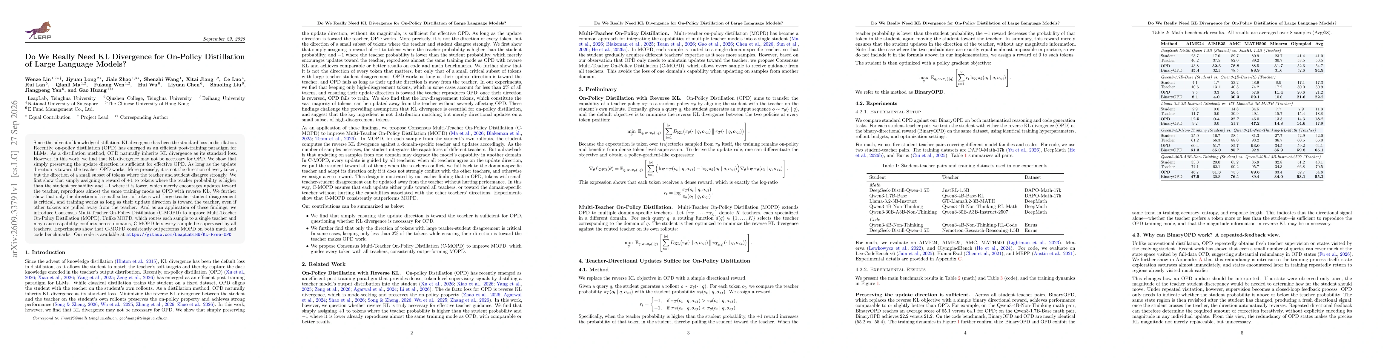 Thumbnail for Do We Really Need KL Divergence for On-Policy Distillation of Large Language Models?