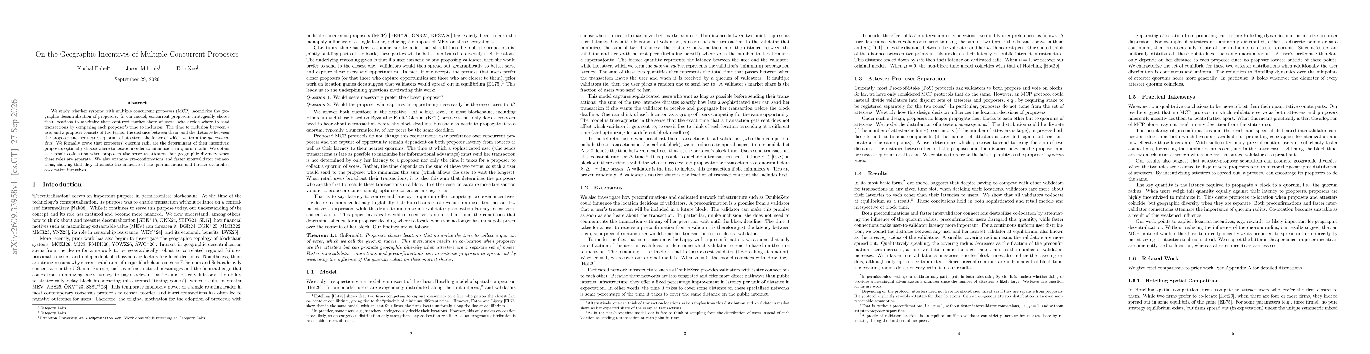 Thumbnail for On the Geographic Incentives of Multiple Concurrent Proposers