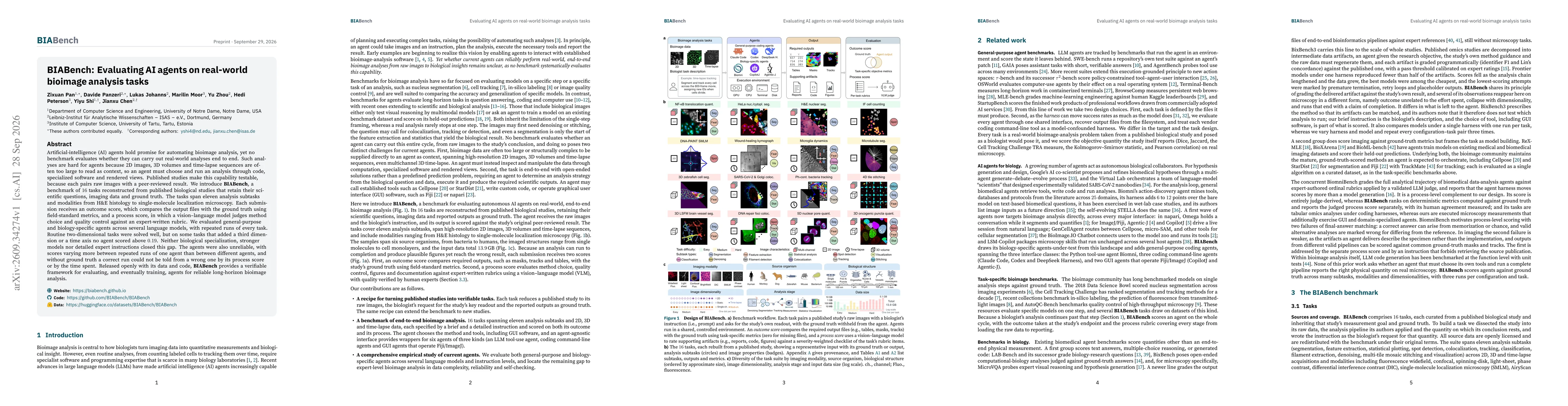 Thumbnail for BIABench: Evaluating AI agents on real-world bioimage analysis tasks