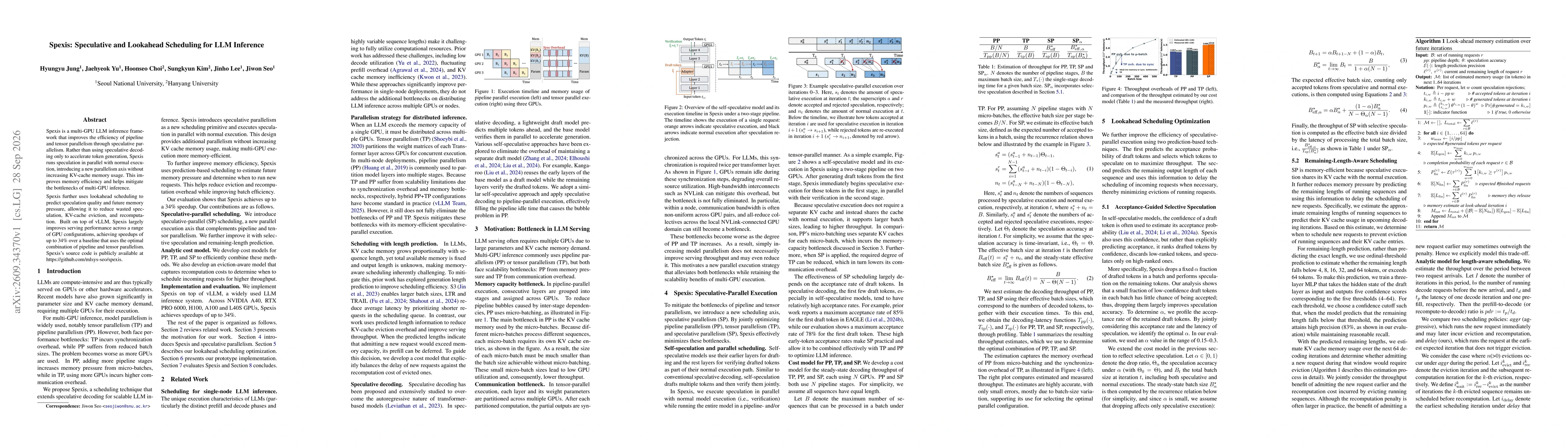Thumbnail for Spexis: Speculative Lookahead Scheduling for LLM Inference
