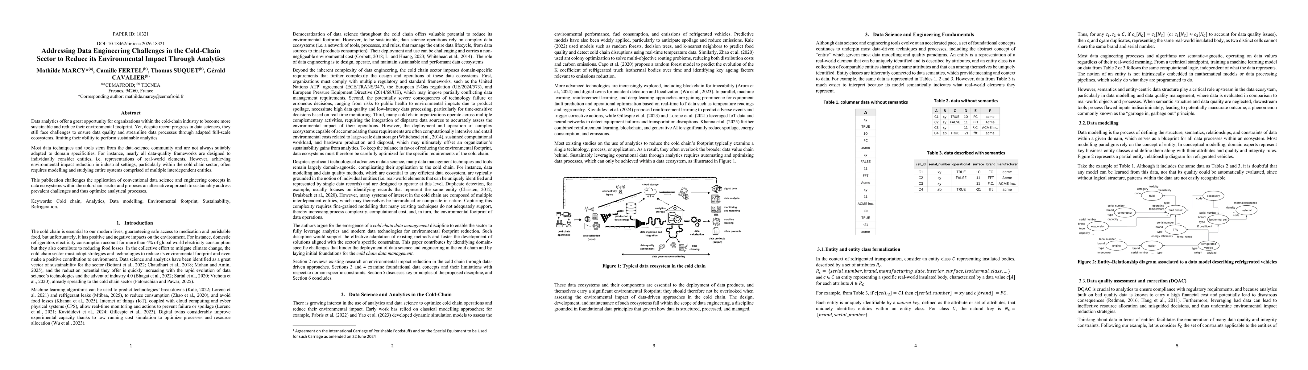 Thumbnail for Addressing Data Engineering Challenges in the Cold-Chain Sector to Reduce its Environmental Impact Through Analytics