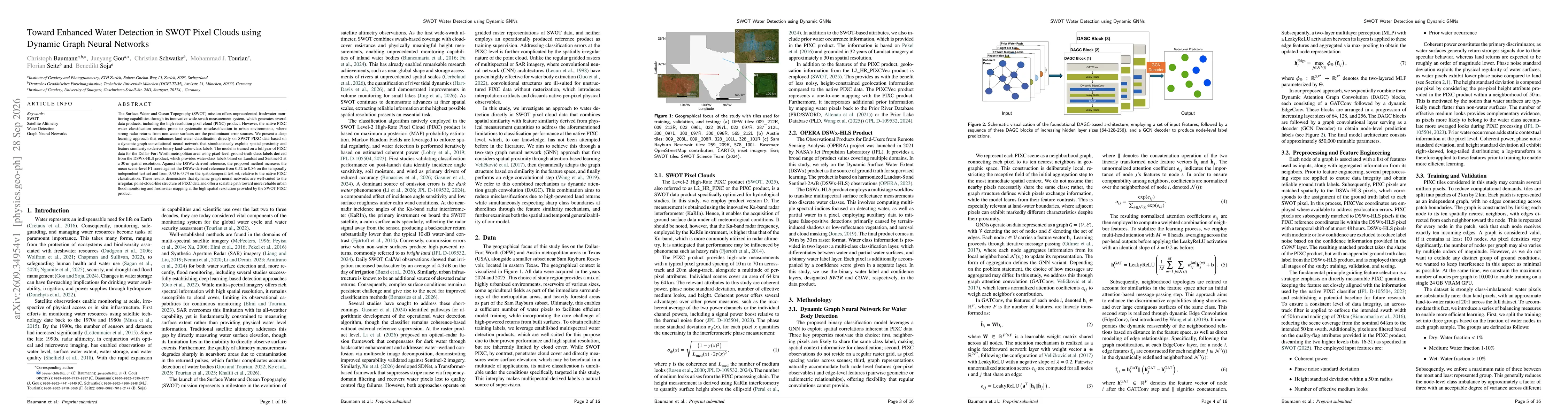 Thumbnail for Toward Enhanced Water Detection in SWOT Pixel Clouds using Dynamic Graph Neural Networks