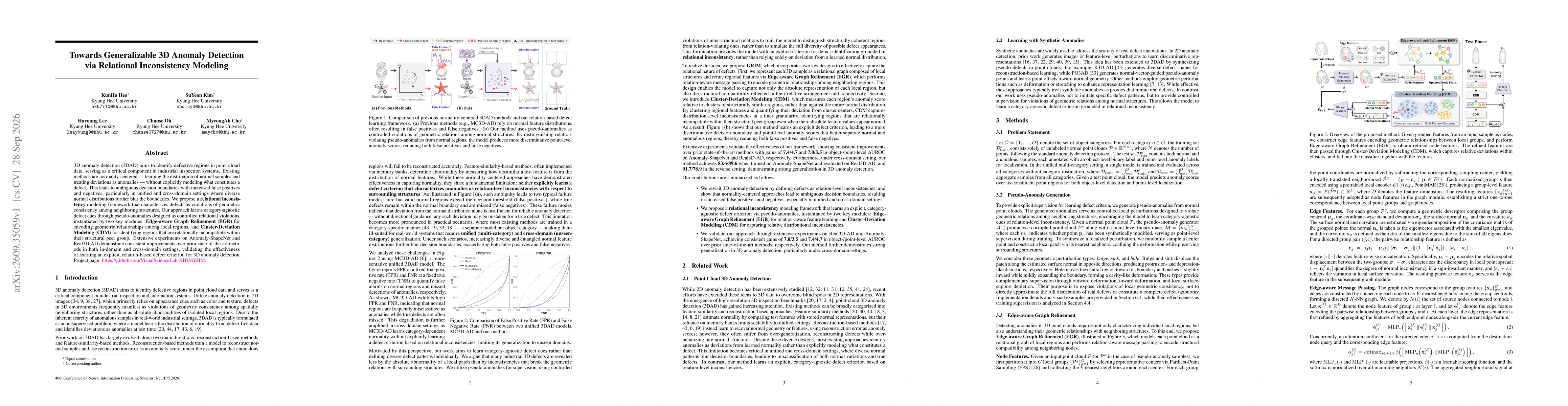 Thumbnail for Towards Generalizable 3D Anomaly Detection via Relational Inconsistency Modeling