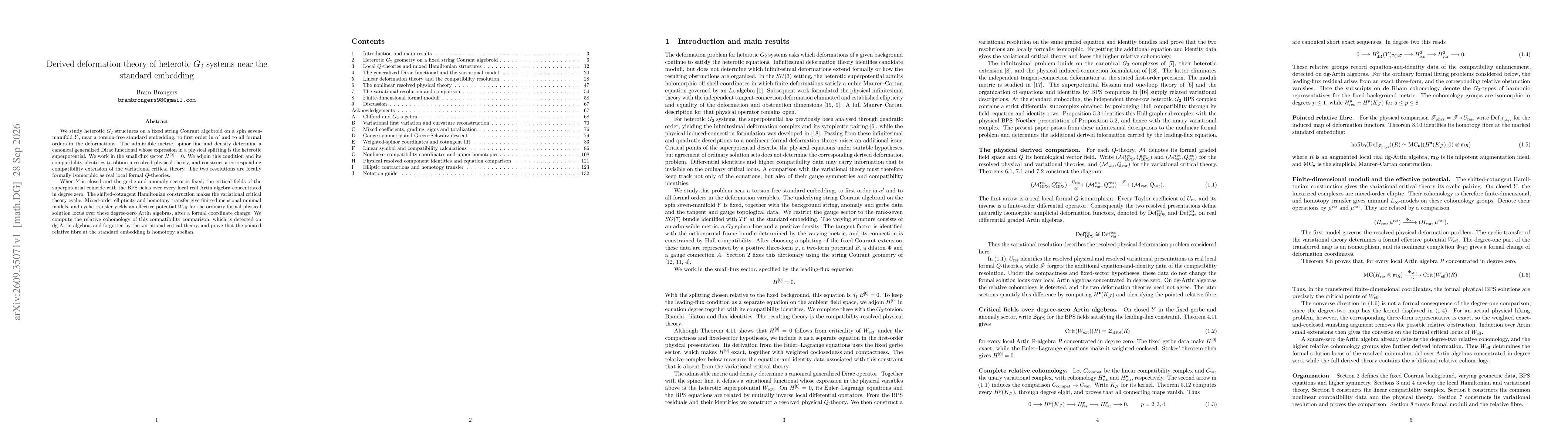 Thumbnail for Derived deformation theory of heterotic $G_2$ systems near the standard embedding