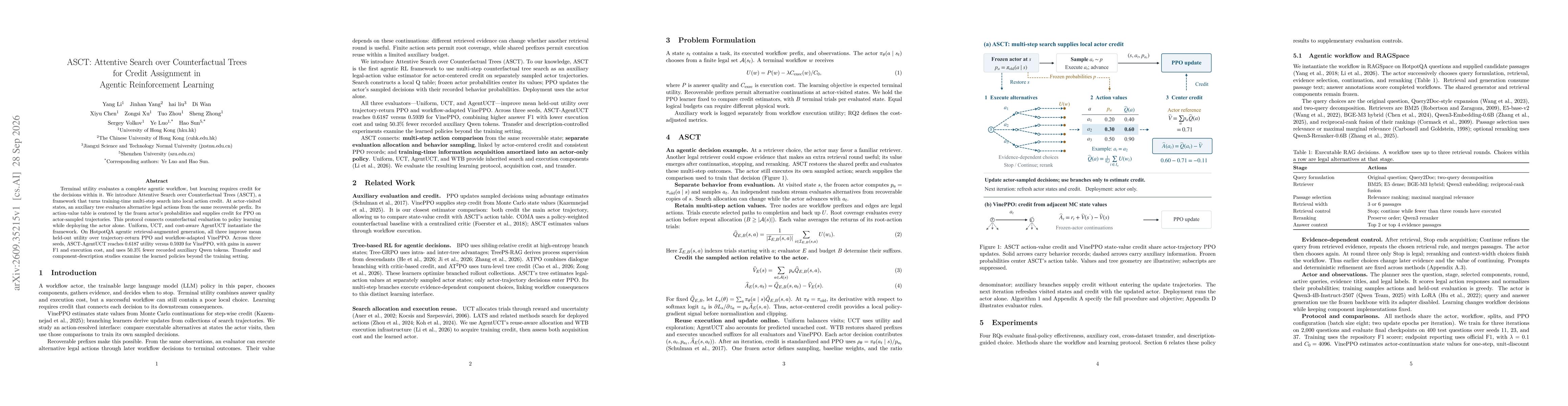 Thumbnail for ASCT: Attentive Search over Counterfactual Trees for Credit Assignment in Agentic Reinforcement Learning