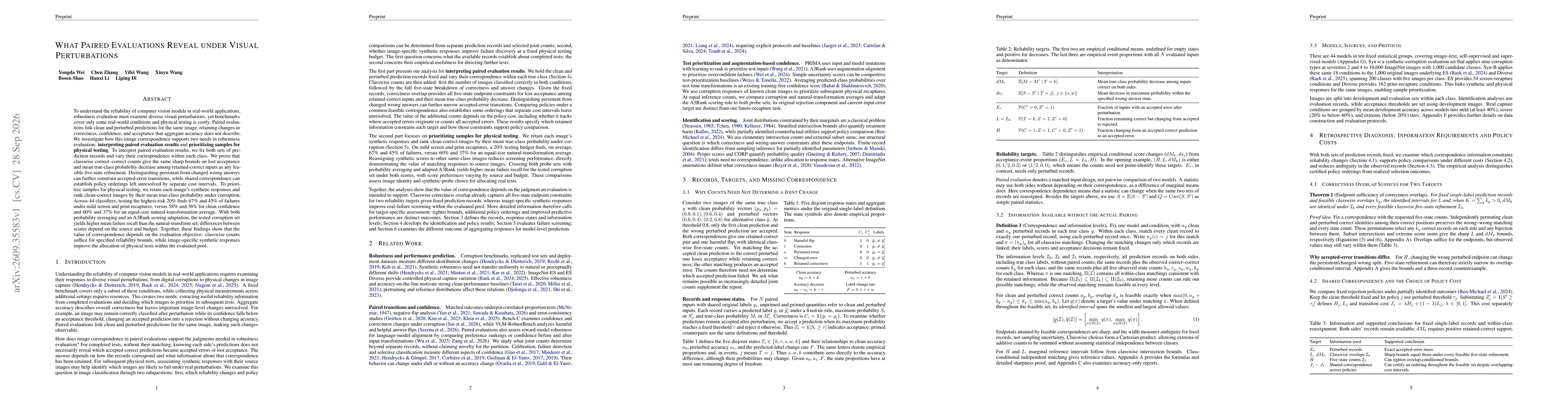 Thumbnail for What Paired Evaluations Reveal under Visual Perturbations