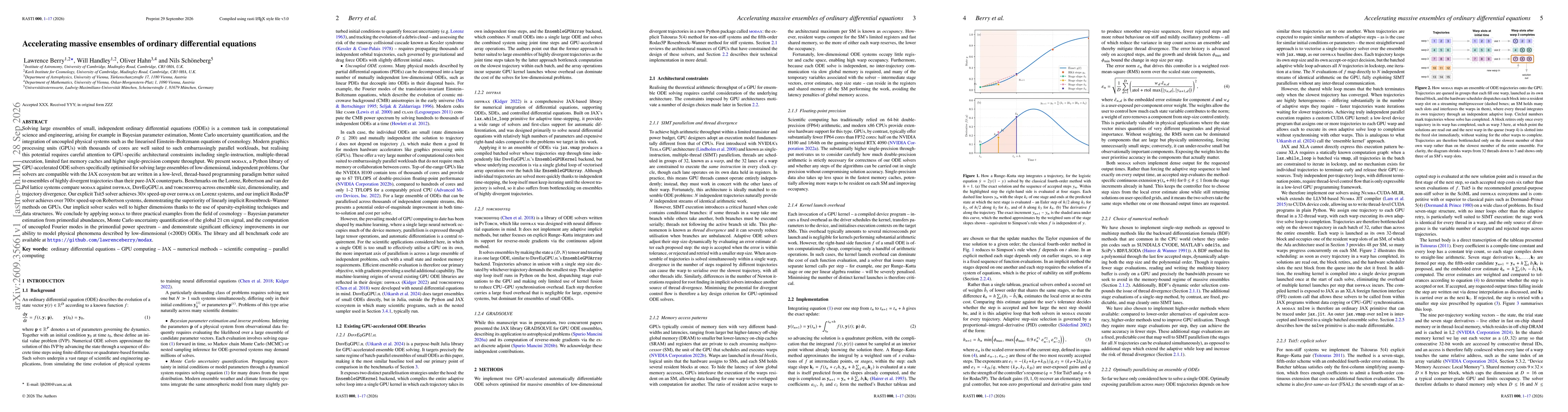 Thumbnail for Accelerating massive ensembles of ordinary differential equations
