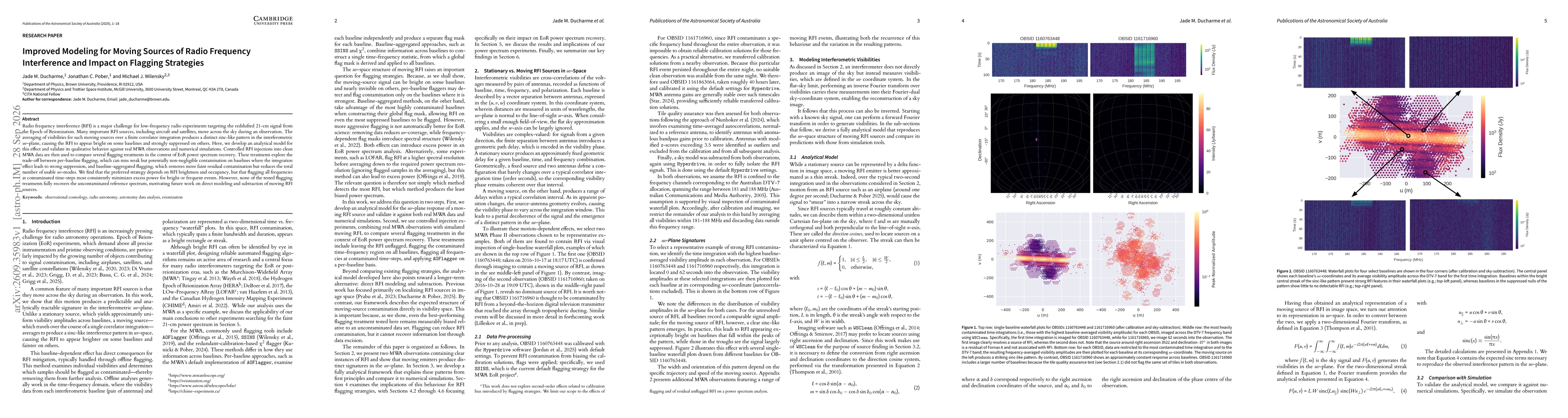 Thumbnail for Improved Modeling for Moving Sources of Radio Frequency Interference and Impact on Flagging Strategies