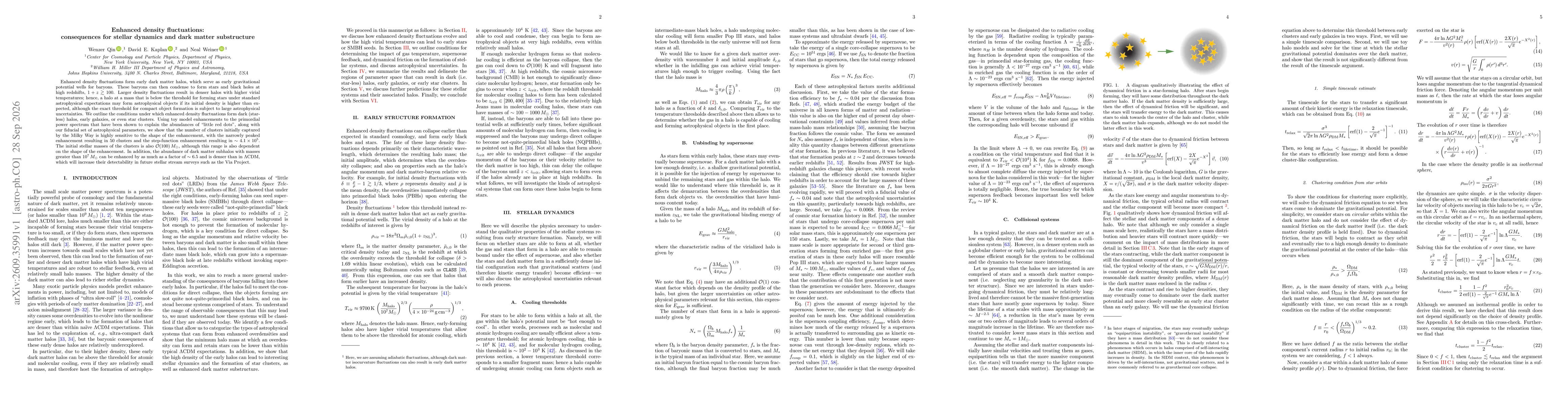 Thumbnail for Enhanced density fluctuations: consequences for stellar dynamics and dark matter substructure