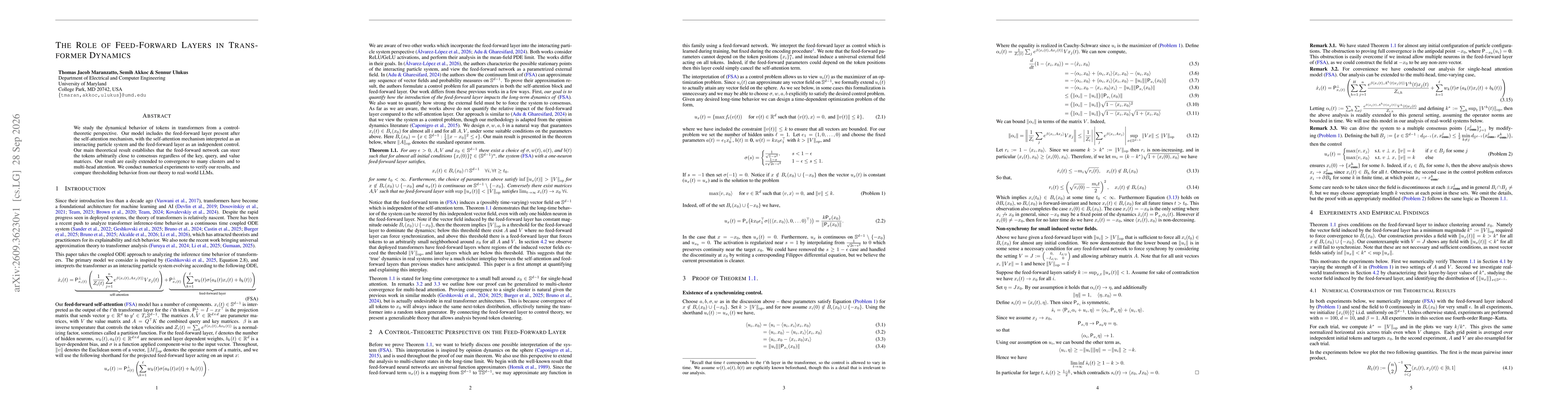 Thumbnail for The Role of Feed-Forward Layers in Transformer Dynamics