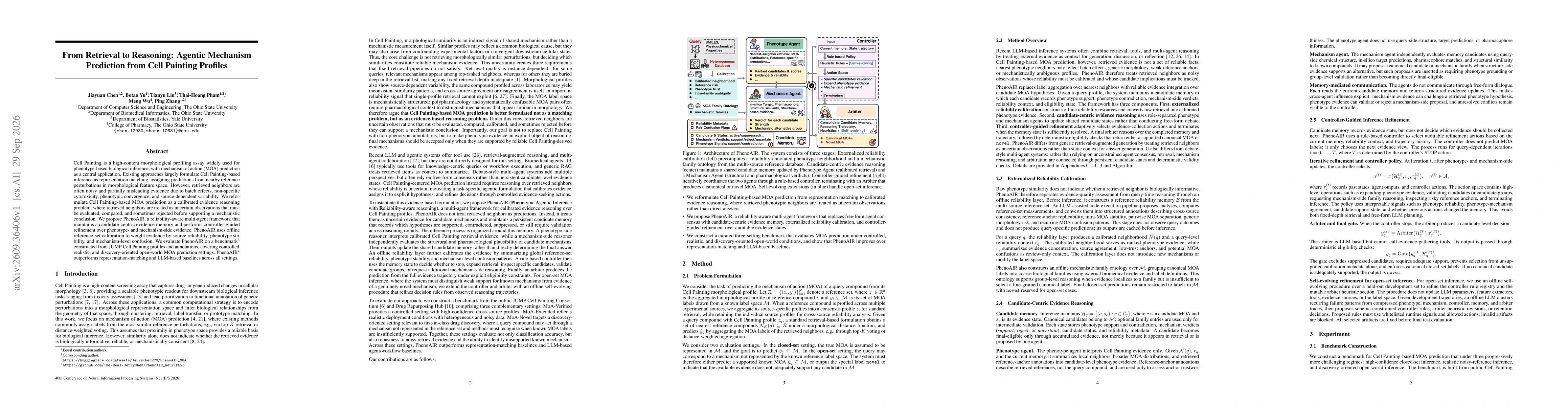 Thumbnail for From Retrieval to Reasoning: Agentic Mechanism Prediction from Cell Painting Profiles