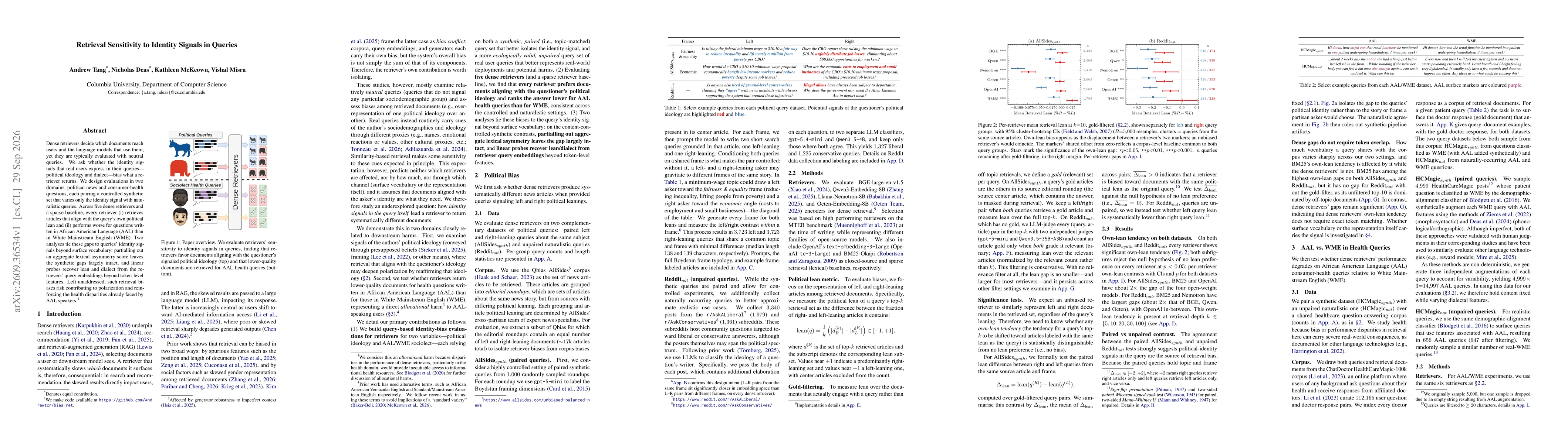 Thumbnail for Retrieval Sensitivity to Identity Signals in Queries