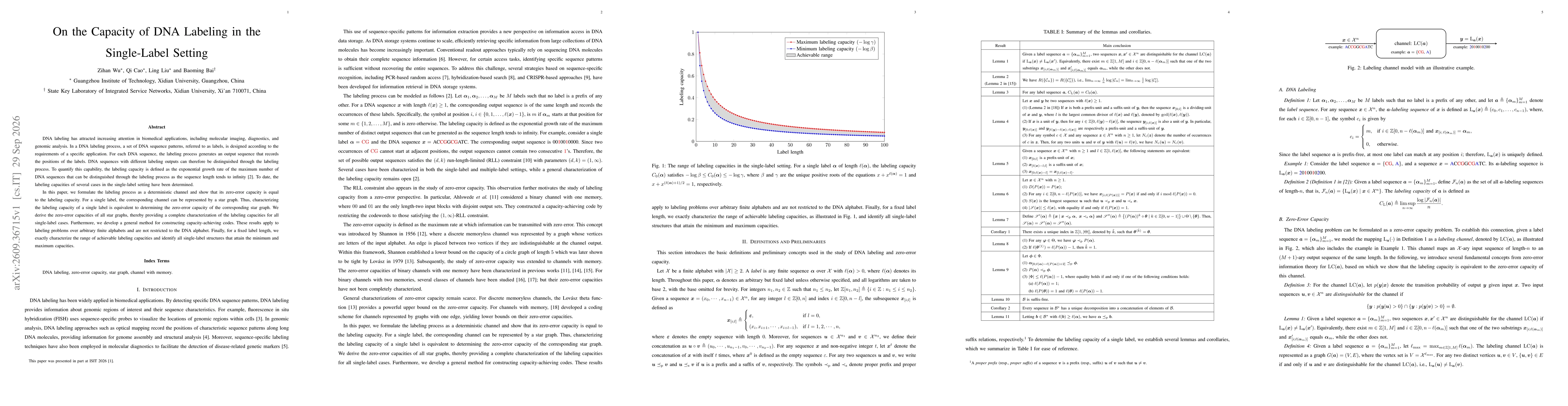 Thumbnail for On the Capacity of DNA Labeling in the Single-Label Setting