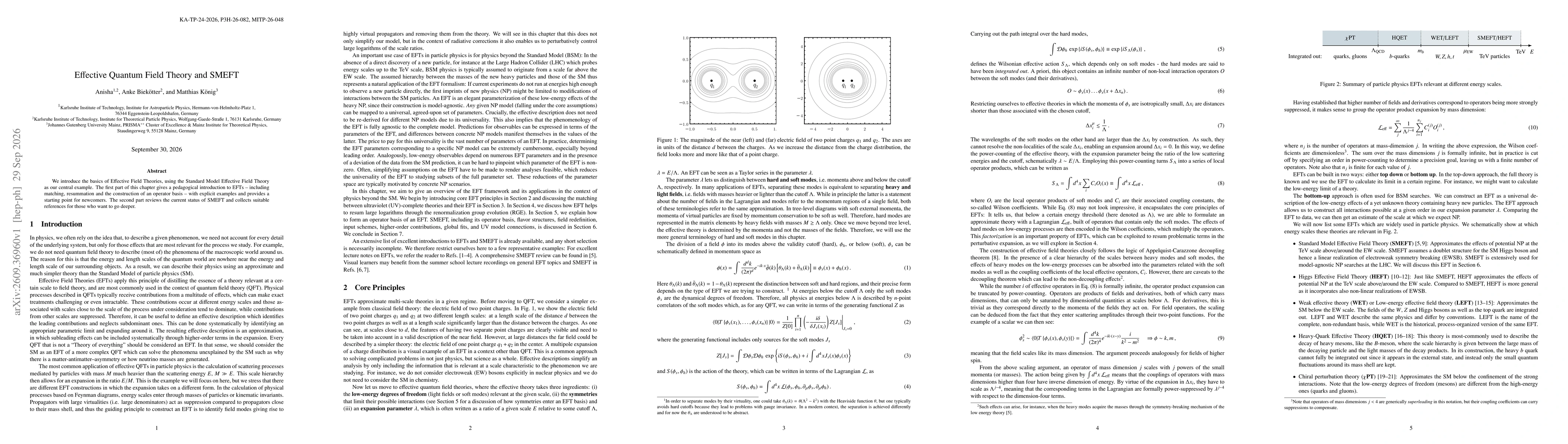 Thumbnail for Effective Quantum Field Theory and SMEFT