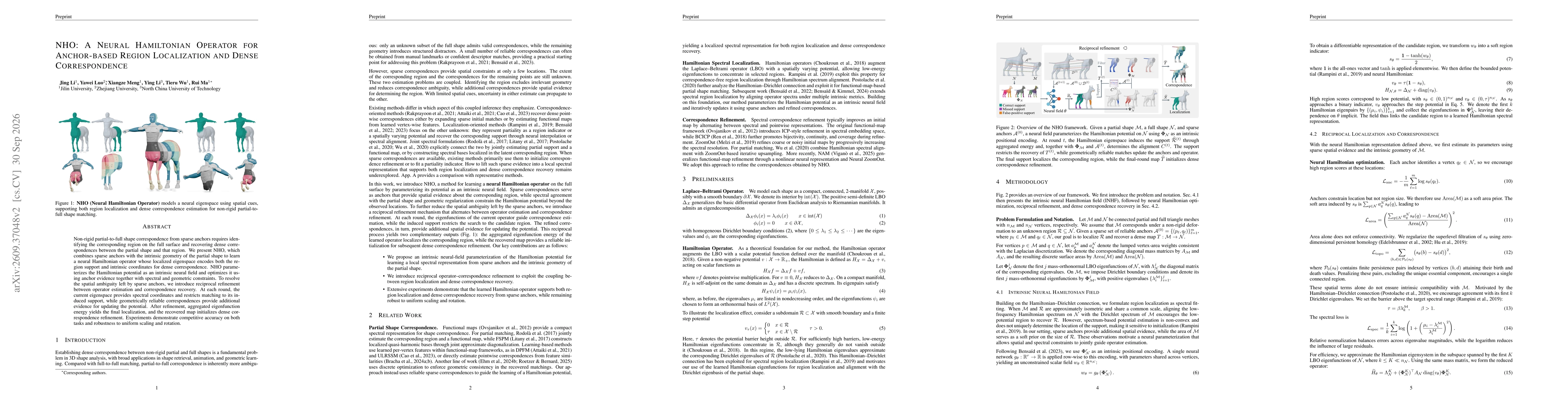 Thumbnail for NHO: A Neural Hamiltonian Operator for Anchor-based Region Localization and Dense Correspondence