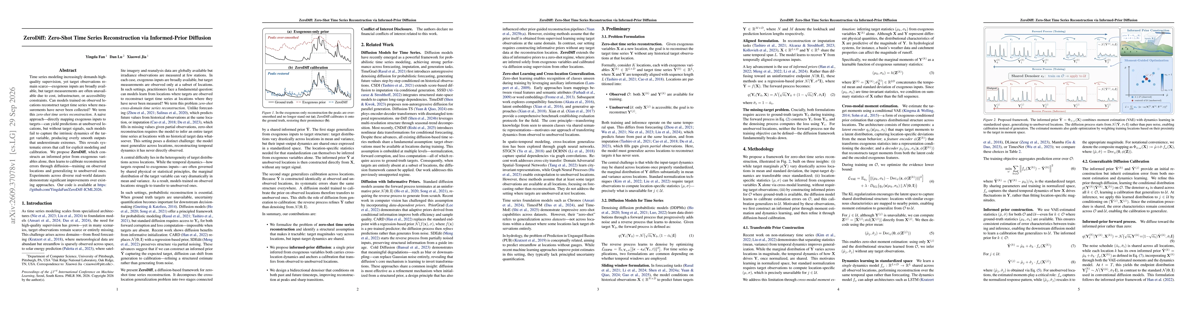 Thumbnail for ZeroDiff: Zero-Shot Time Series Reconstruction via Informed-Prior Diffusion
