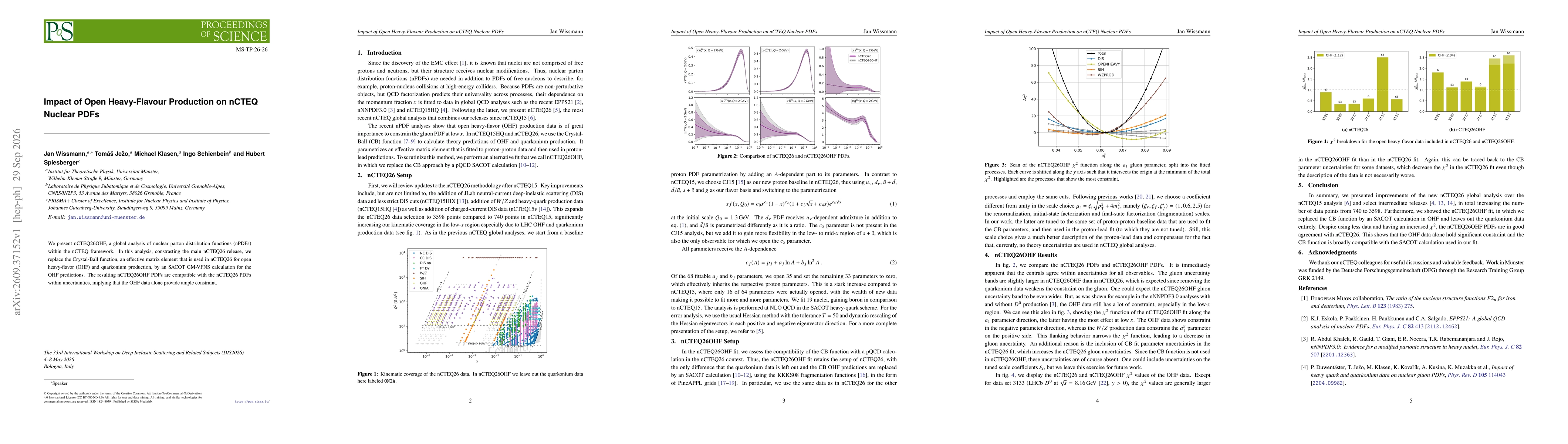 Thumbnail for Impact of Open Heavy-Flavour Production on nCTEQ Nuclear PDFs