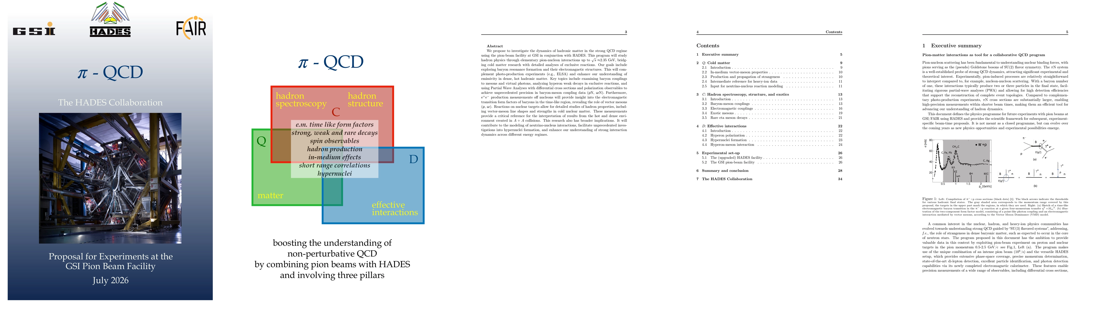 Thumbnail for $π$-QCD; Proposal for Experiments at the GSI Pion Beam Facility