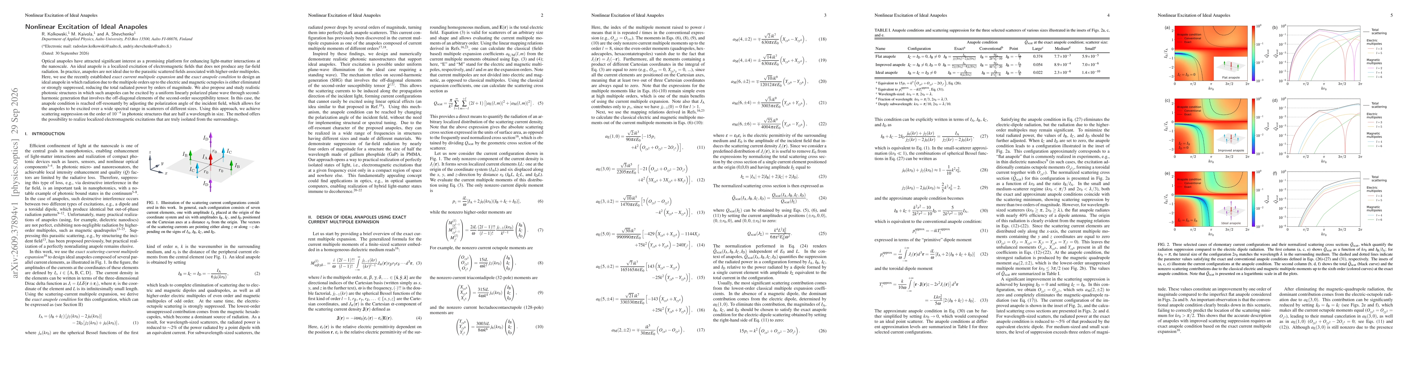 Thumbnail for Nonlinear Excitation of Ideal Anapoles