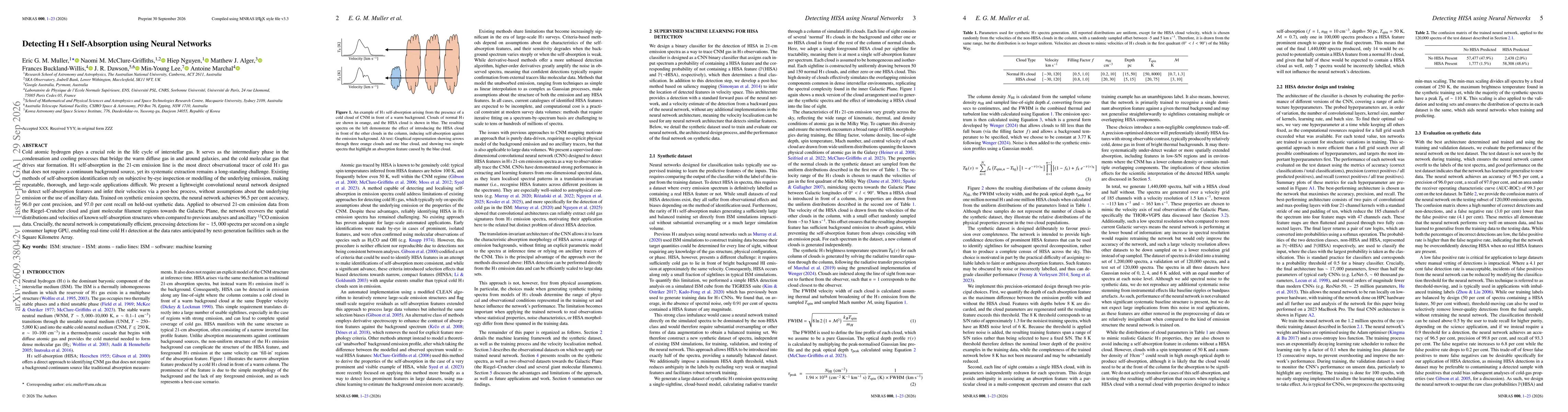 Thumbnail for Detecting HI Self-Absorption using Neural Networks
