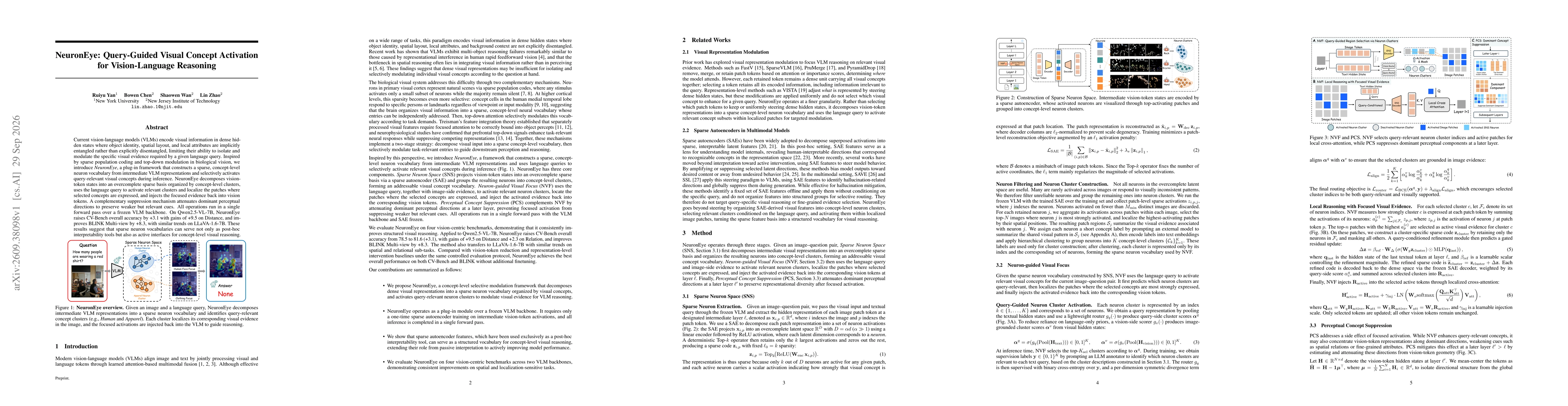 Thumbnail for NeuronEye: Query-Guided Visual Concept Activation for Vision-Language Reasoning