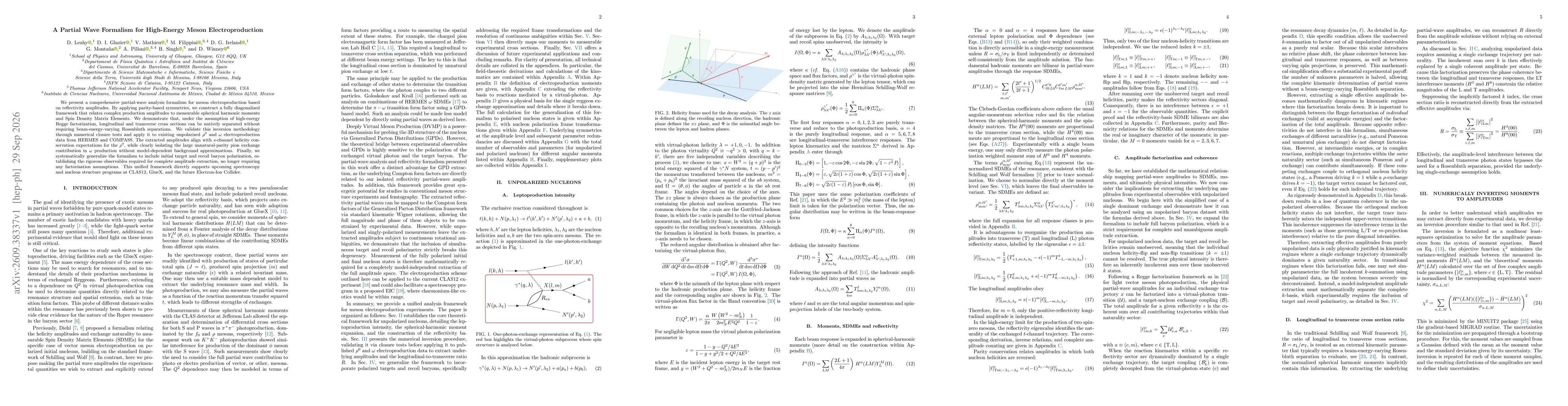 Thumbnail for A Partial Wave Formalism for High-Energy Meson Electroproduction