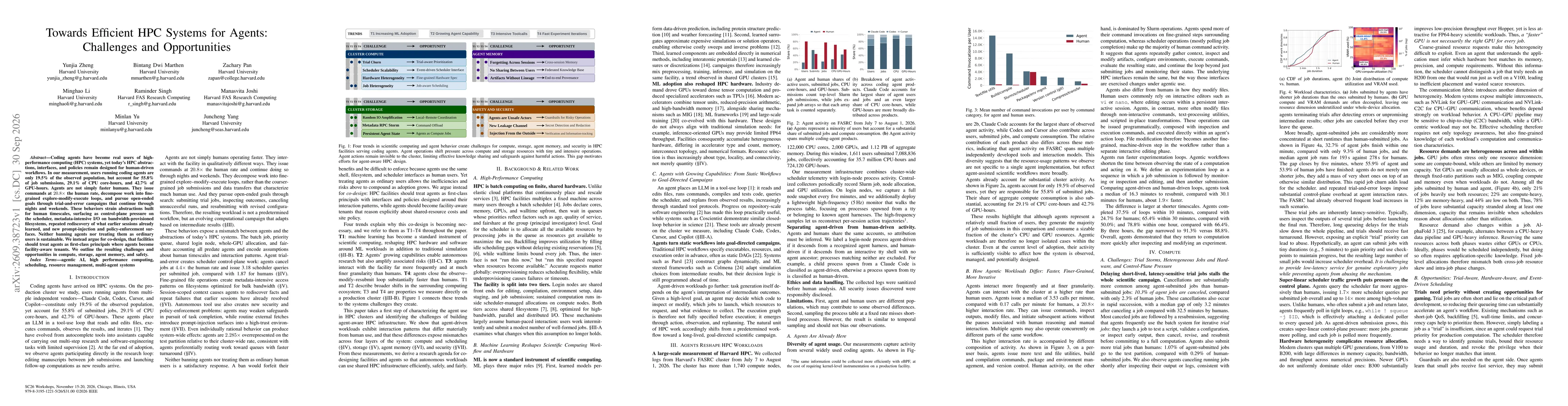 Thumbnail for Towards Efficient HPC Systems for Agents: Challenges and Opportunities