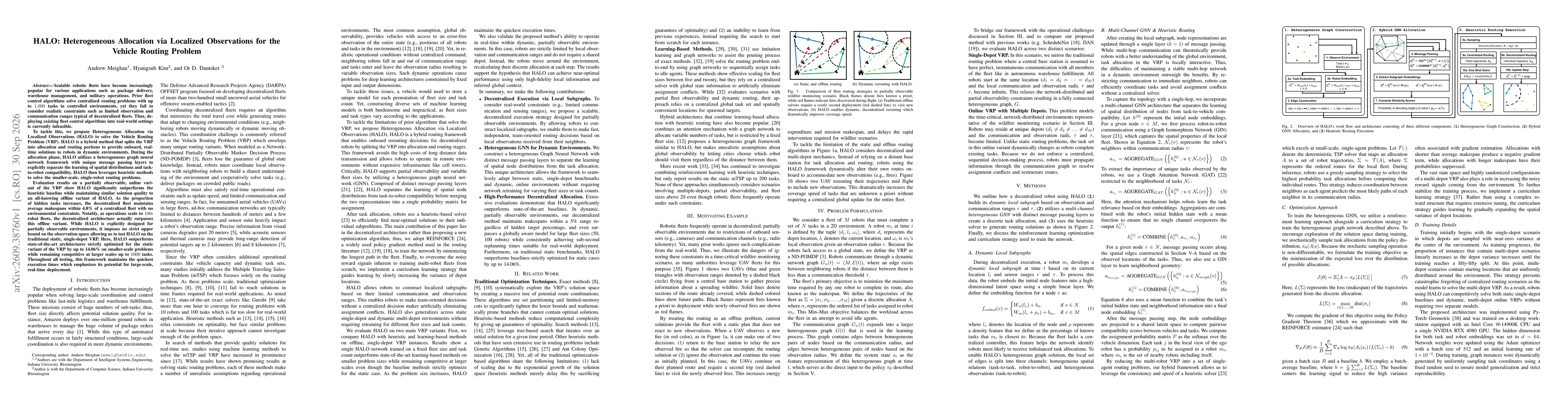 Thumbnail for HALO: Heterogeneous Allocation Via Localized Observations for the Vehicle Routing Problem