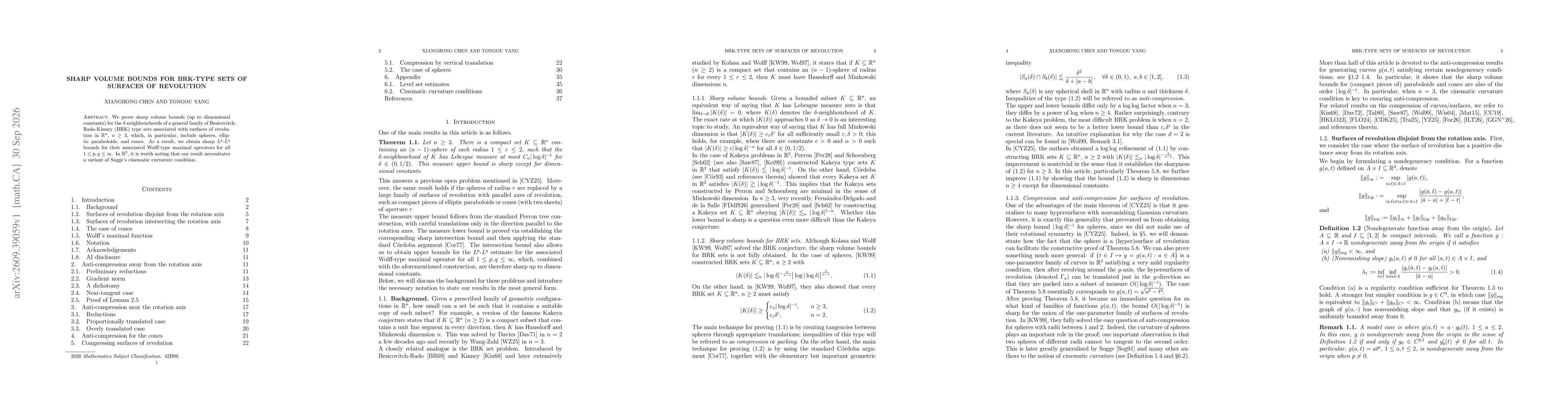 Thumbnail for Sharp volume bounds for BRK-type sets of surfaces of revolution