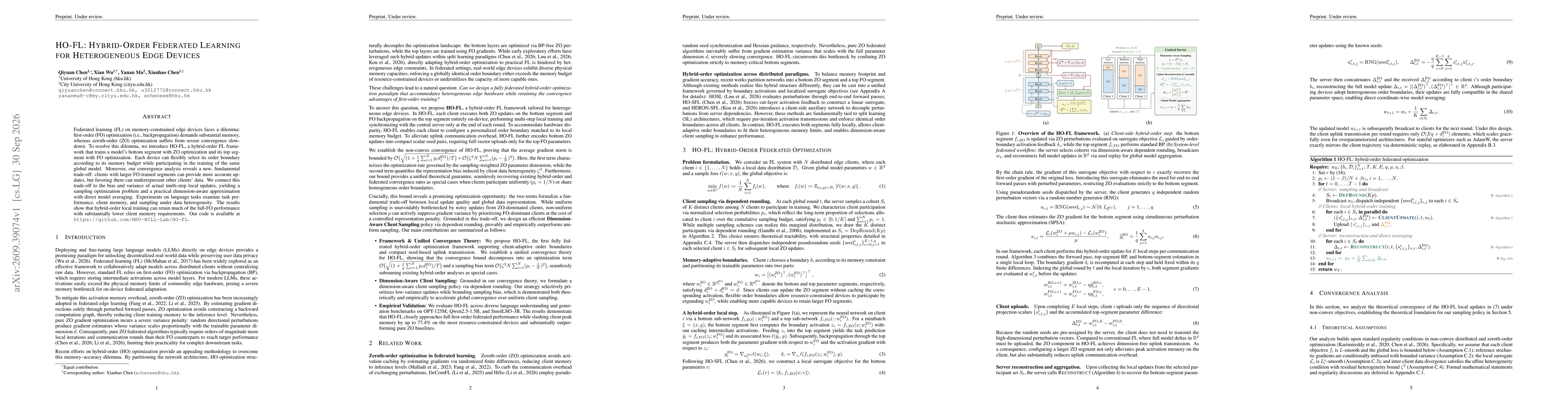 Thumbnail for HO-FL: Hybrid-Order Federated Learning for Heterogeneous Edge Devices