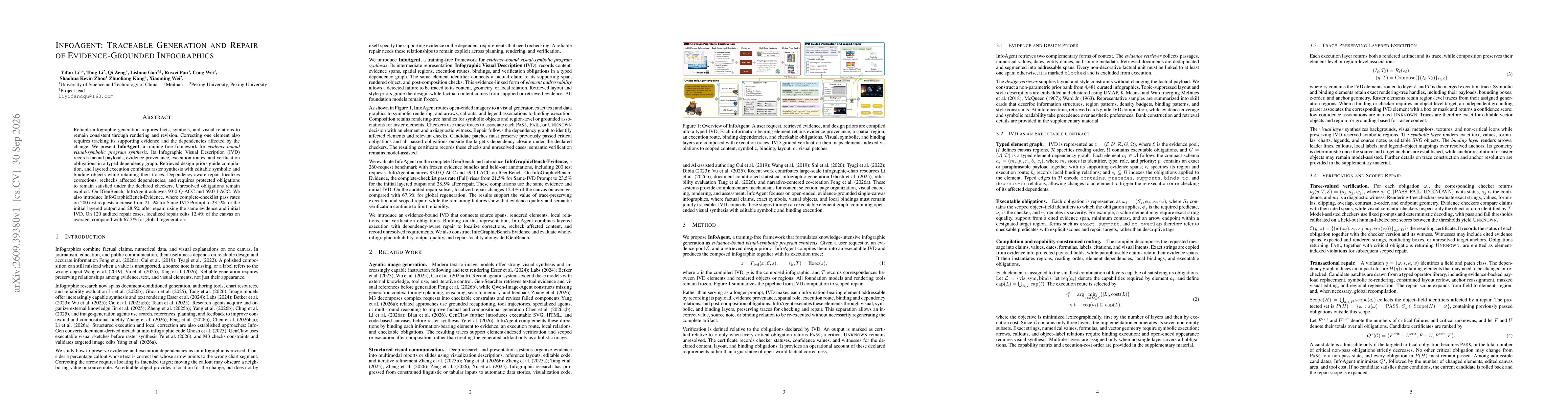 Thumbnail for InfoAgent: Traceable Generation and Repair of Evidence-Grounded Infographics
