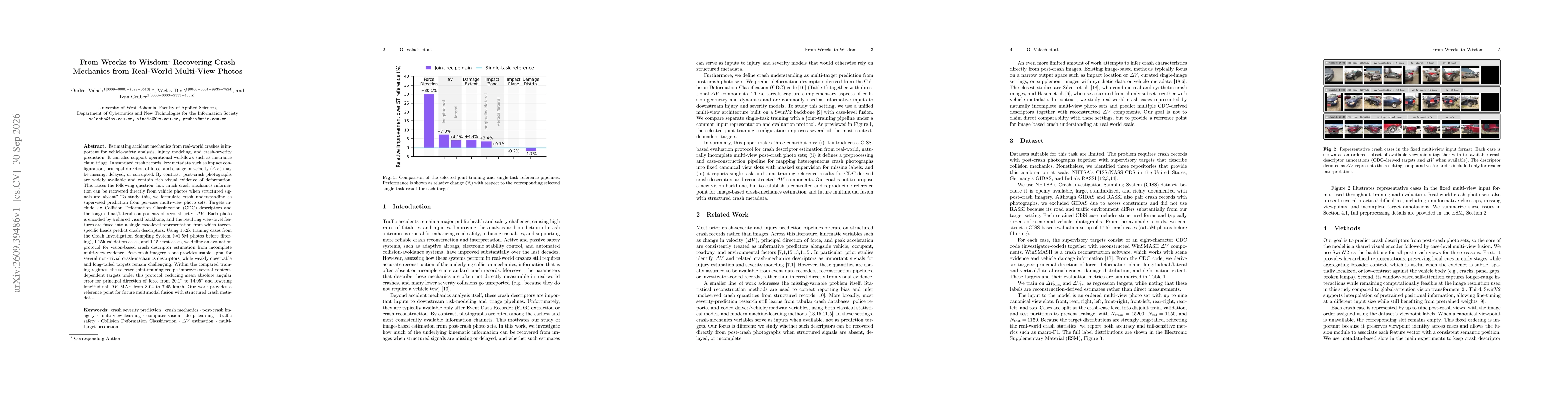 Thumbnail for From Wrecks to Wisdom: Recovering Crash Mechanics from Real-World Multi-View Photos