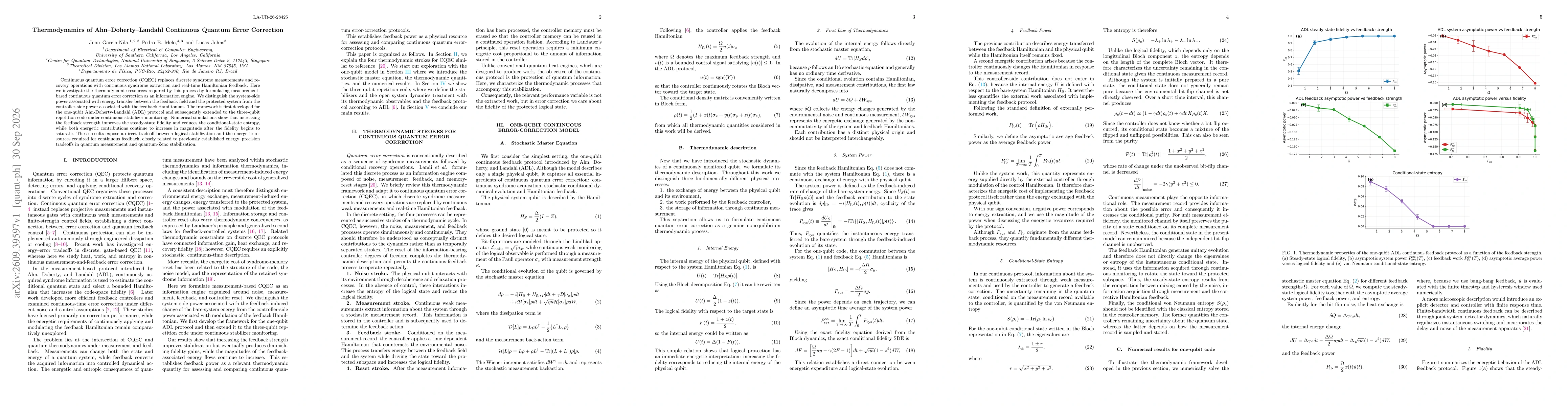Thumbnail for Thermodynamics of Ahn--Doherty--Landahl Continuous Quantum Error Correction