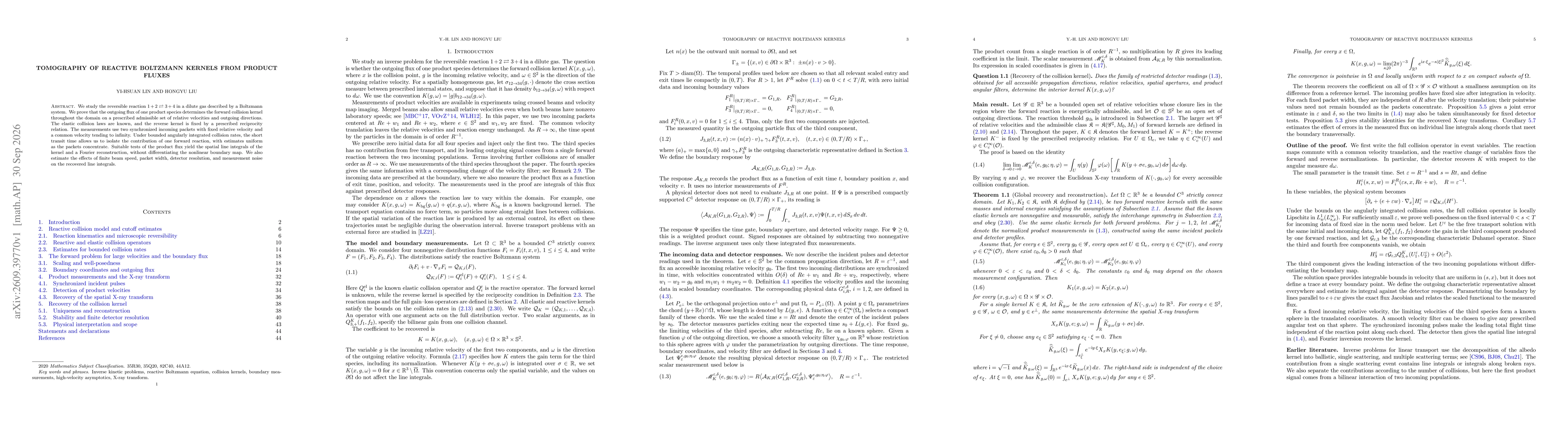 Thumbnail for Tomography of reactive Boltzmann kernels from product fluxes