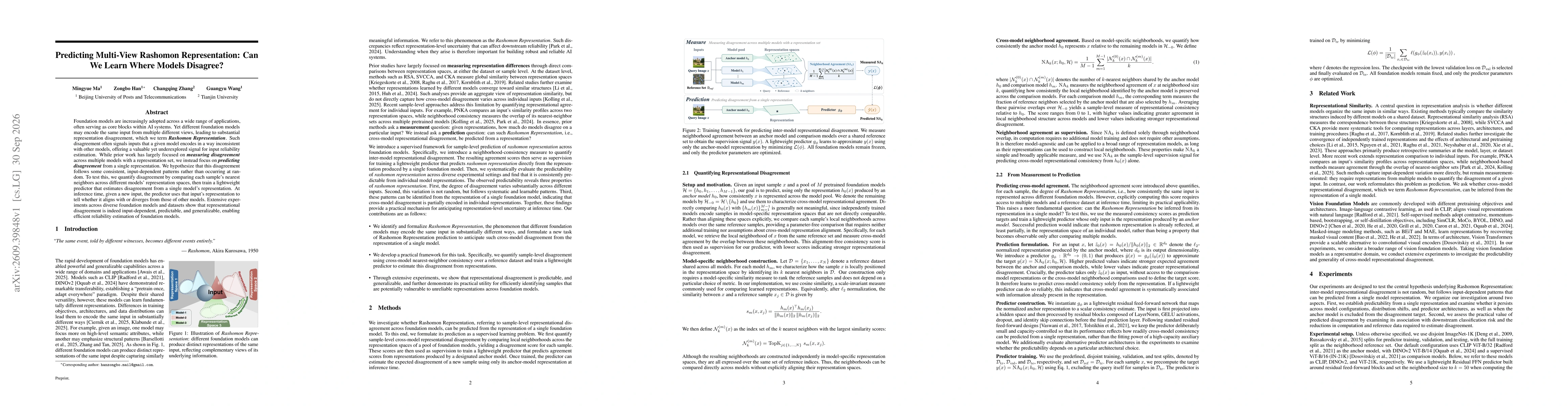 Thumbnail for Predicting Multi-View Rashomon Representation: Can We Learn Where Models Disagree?