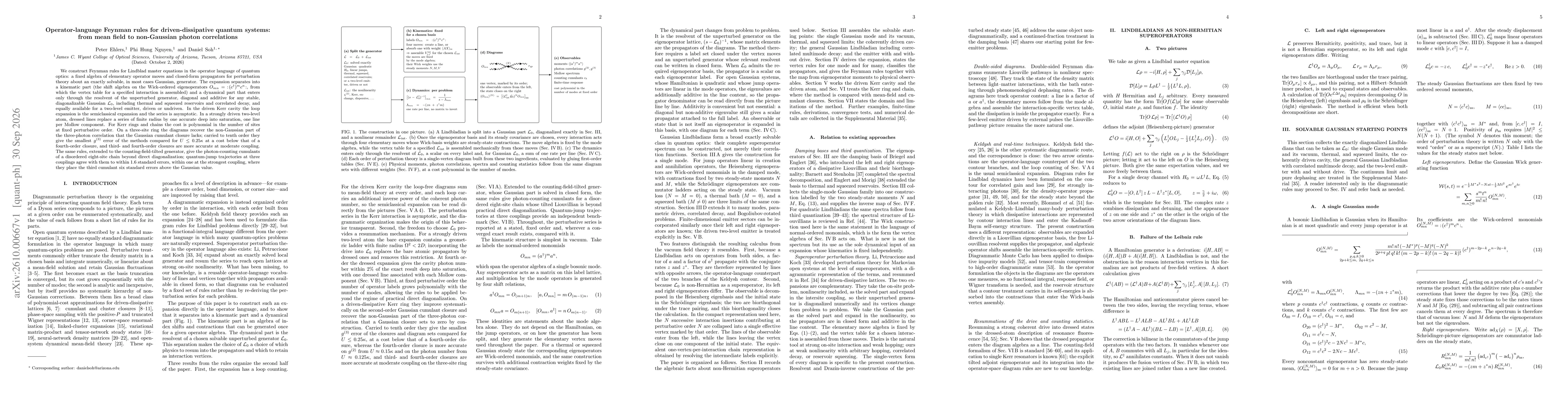 Thumbnail for Operator-language Feynman rules for driven-dissipative quantum systems: from mean field to non-Gaussian photon correlations