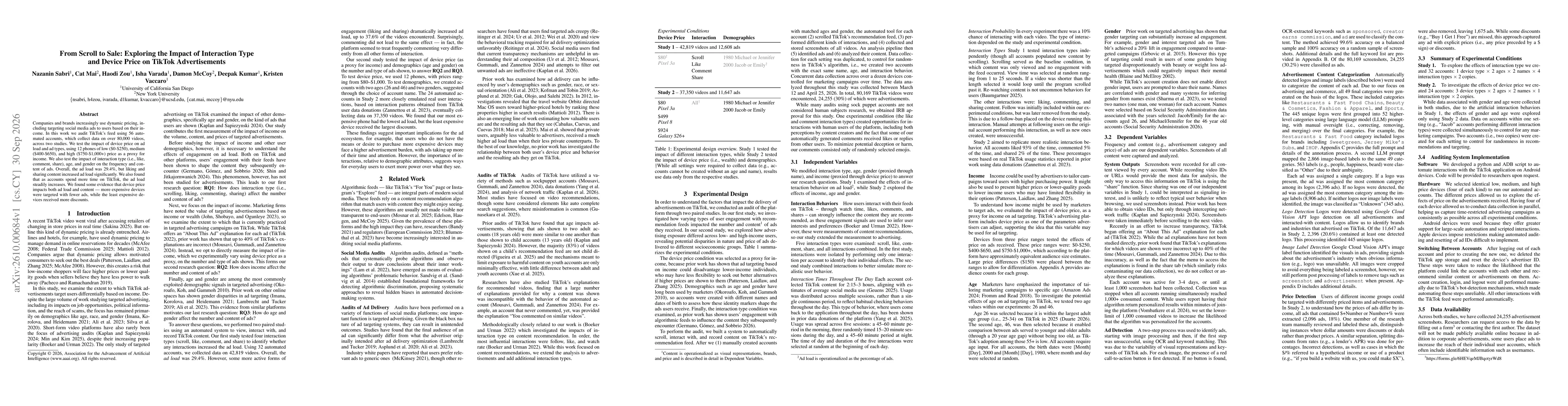Thumbnail for From Scroll to Sale: Exploring the Impact of Interaction Type and Device Price on TikTok Advertisements