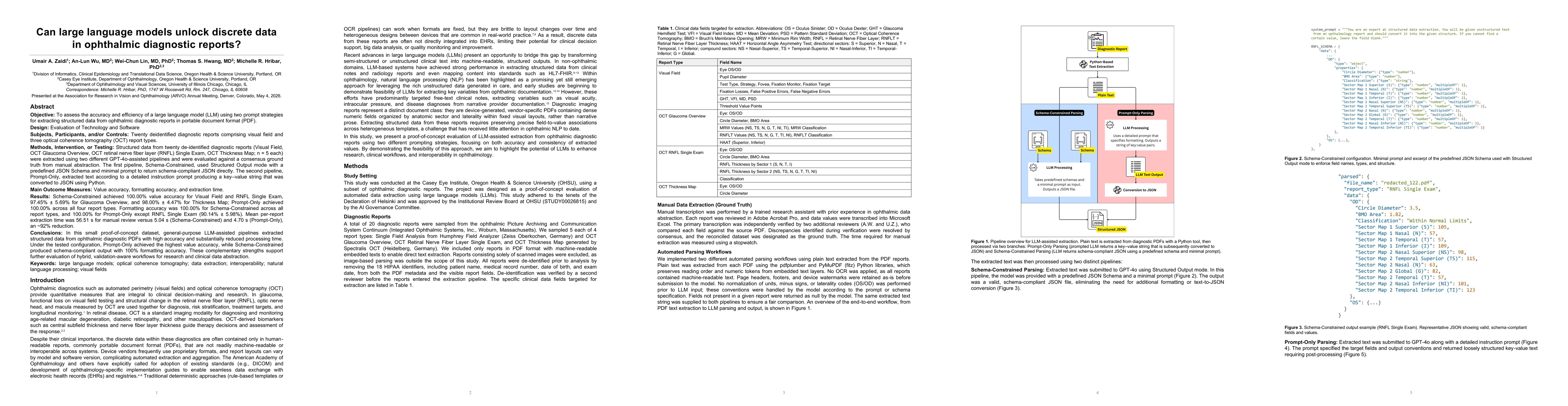 Thumbnail for Can large language models unlock discrete data in ophthalmic diagnostic reports?