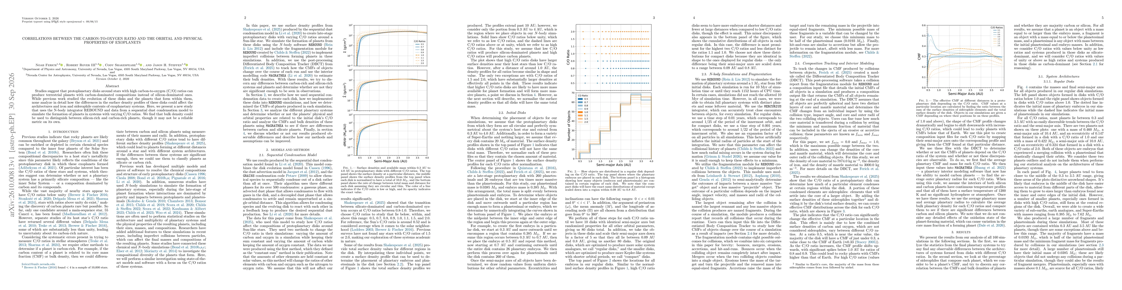 Thumbnail for Correlations between the Carbon-to-Oxygen Ratio and the Orbital and Physical Properties of Exoplanets