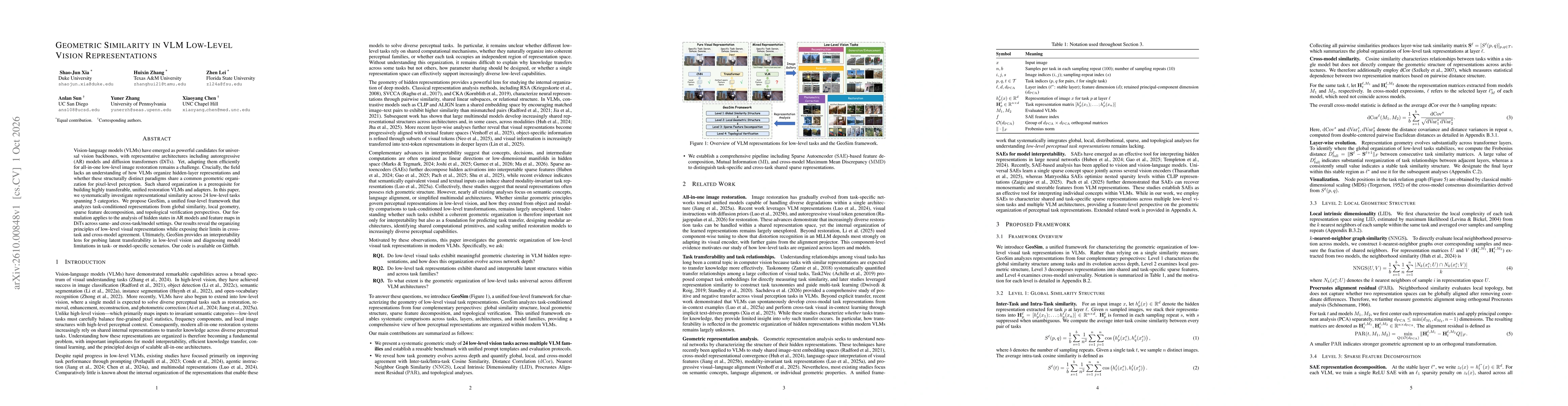 Thumbnail for Geometric Similarity in VLM Low-Level Vision Representations